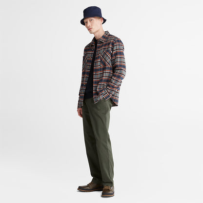 Mens Cohas Brook Crewneck Sweater for Men in Navy - Timberland