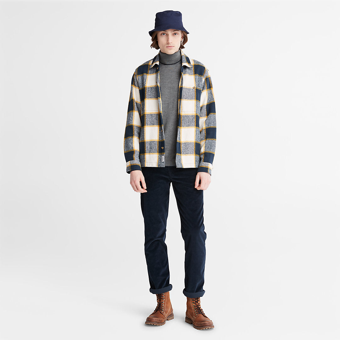 Mens Nissitissit River Merino Sweater for Men in Dark Grey - Timberland