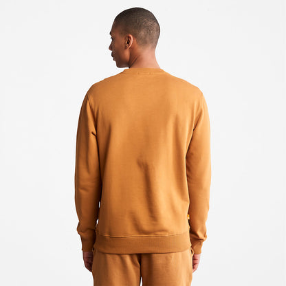 Mens Core Tree Logo Sweatshirt for Men in Yellow - Timberland