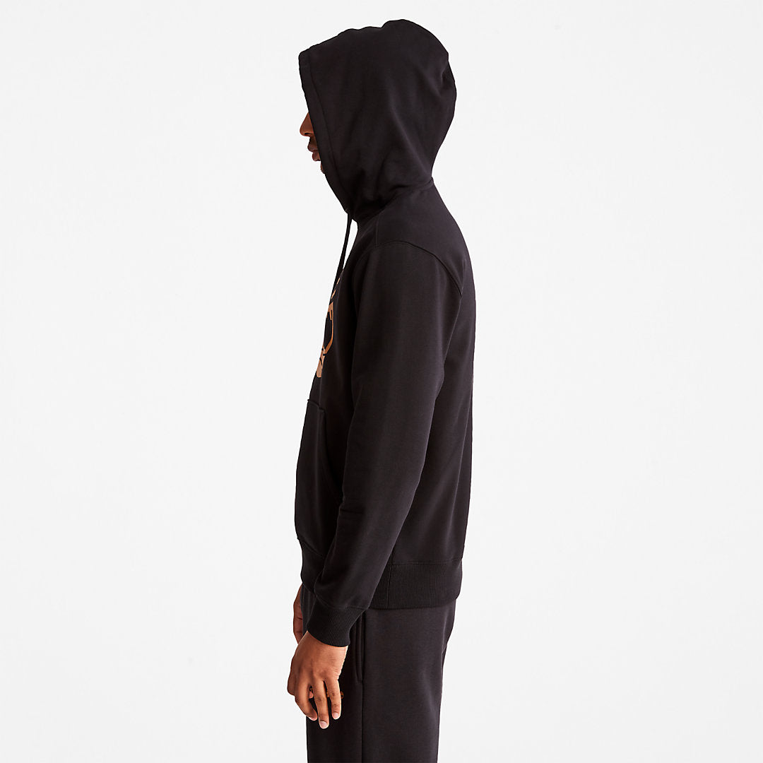 Mens Timberland® Tree-Logo Hoodie for Men in Black - Timberland