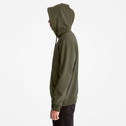 Mens Timberland® Tree-Logo Hoodie for Men in Dark Green - Timberland