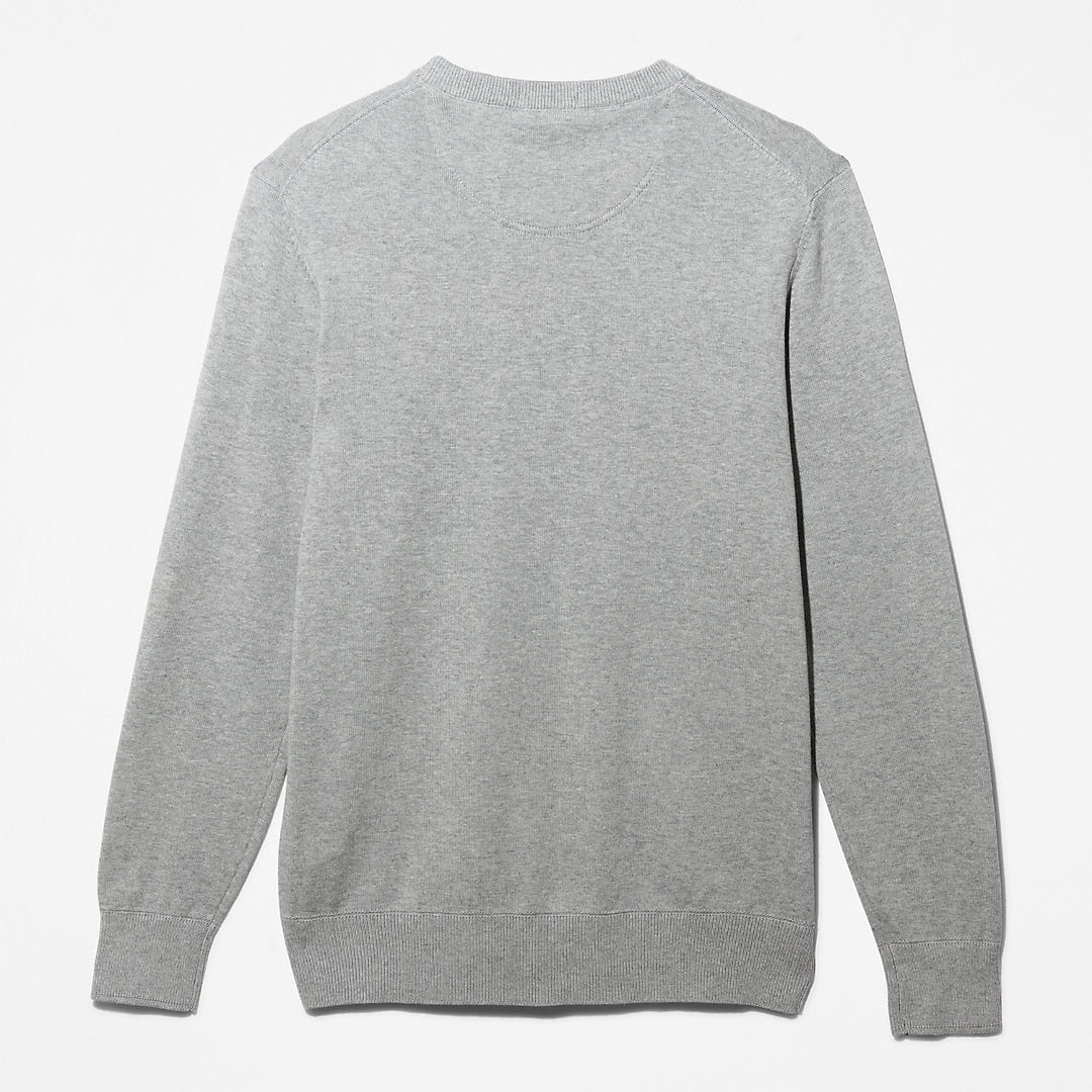 Mens Williams River Organic Cotton Sweater for Men in Grey - Timberland
