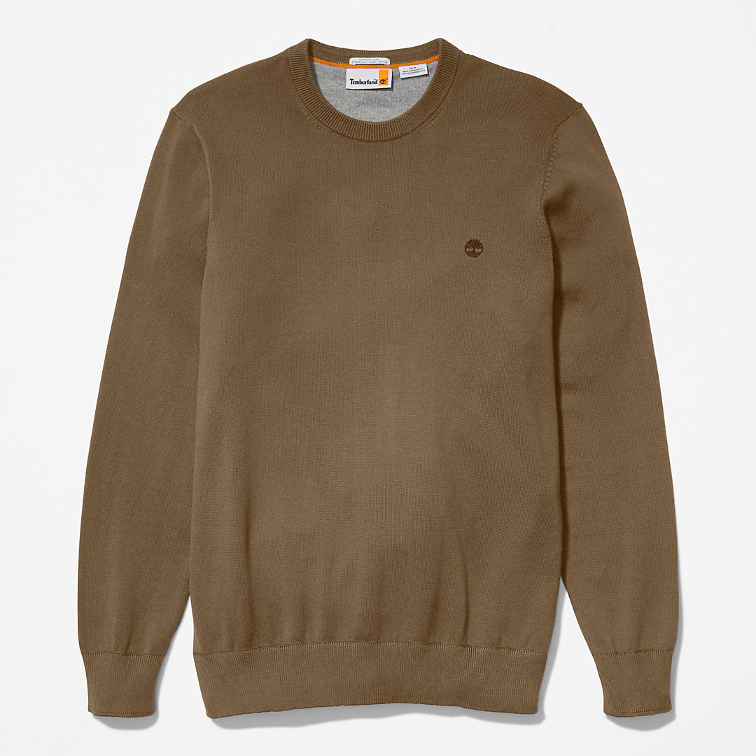 Mens Williams River Organic Cotton Sweater for Men in Dark Green - Timberland