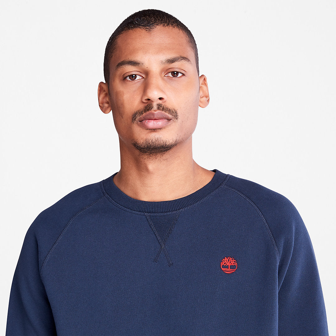 Mens Exeter River Sweatshirt for Men in Navy - Timberland