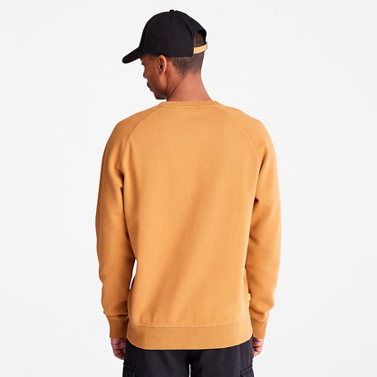 Mens Exeter River Sweatshirt for Men in Yellow - Timberland