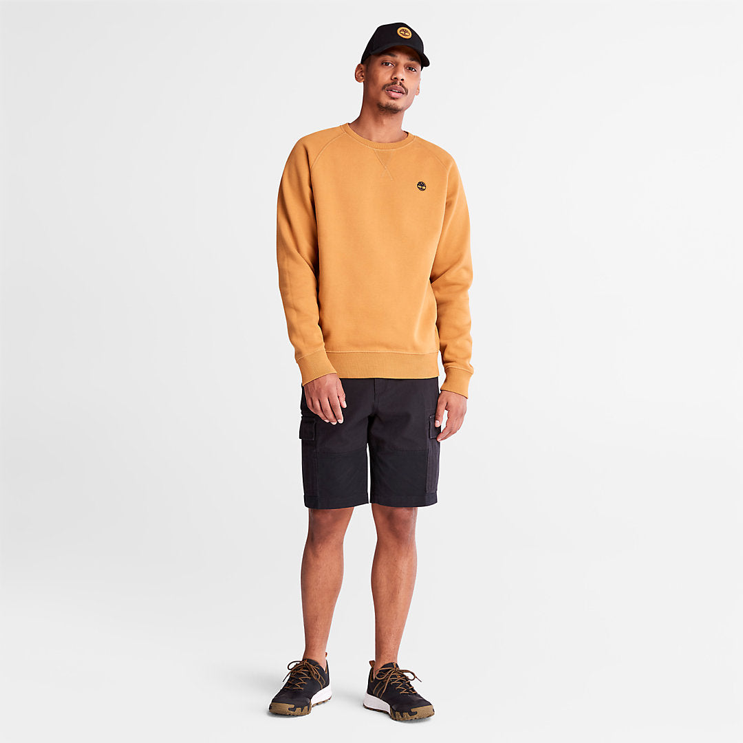 Mens Exeter River Sweatshirt for Men in Yellow - Timberland