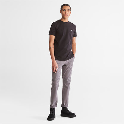 Mens 3xPack Organic Cotton T-Shirts for Men in Black, White, Grey - Timberland