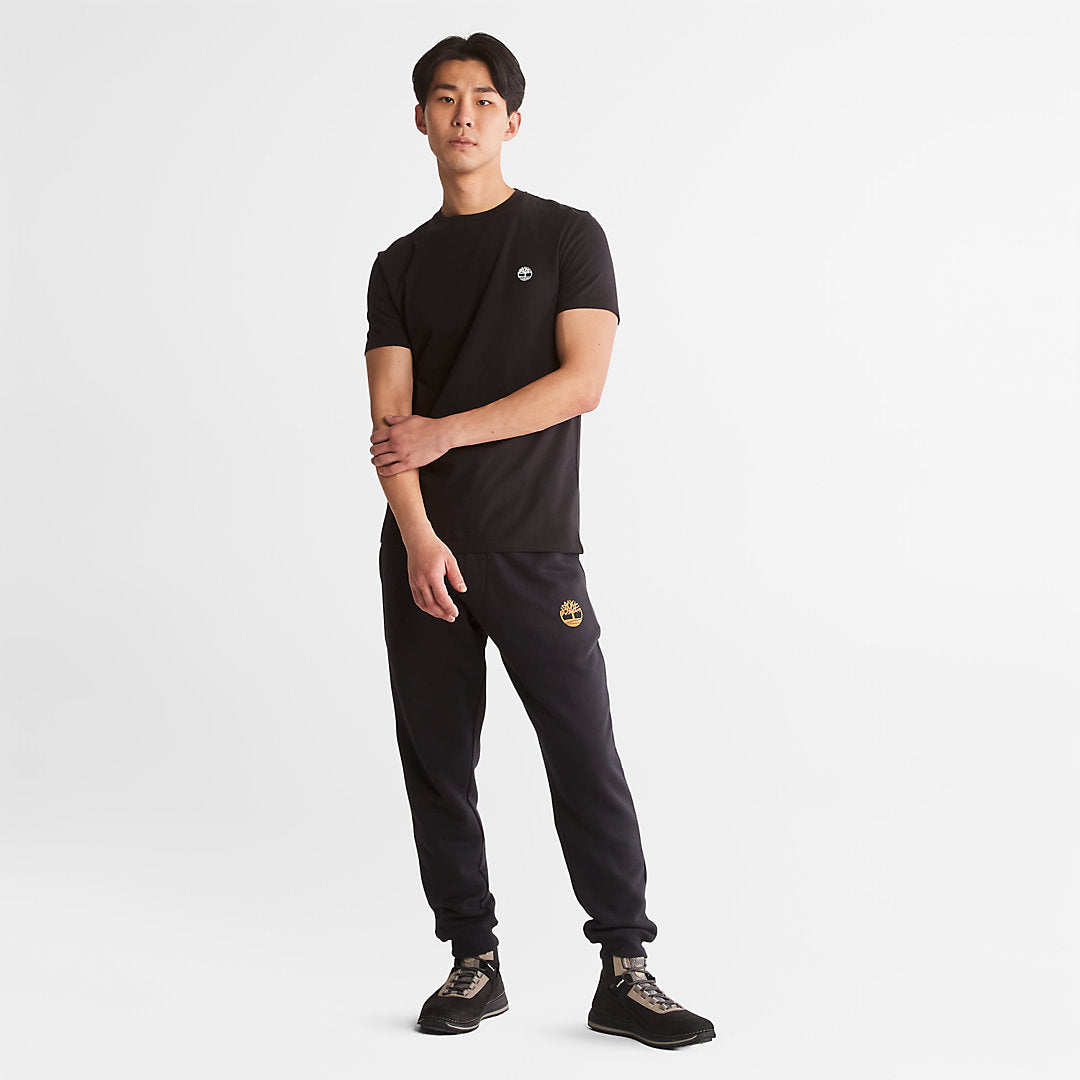 Mens Dunstan River Crew Tee for Men in Black - Timberland
