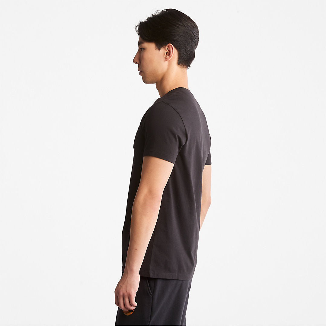 Mens Dunstan River Crew Tee for Men in Black - Timberland