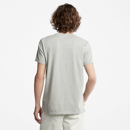 Mens Dunstan River Crew Tee for Men in Grey - Timberland
