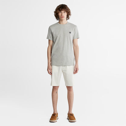 Mens Dunstan River Crew Tee for Men in Grey - Timberland