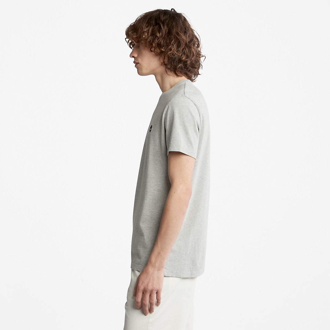 Mens Dunstan River Crew Tee for Men in Grey - Timberland