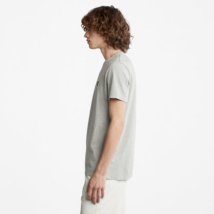 Mens Dunstan River Crew Tee for Men in Grey - Timberland