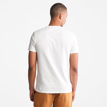 Mens Dunstan River Crew Tee for Men in White - Timberland