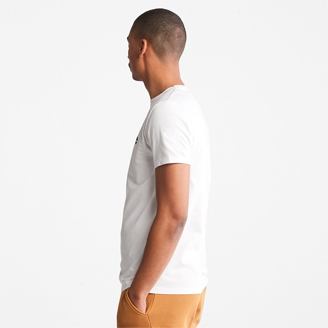 Mens Dunstan River Crew Tee for Men in White - Timberland