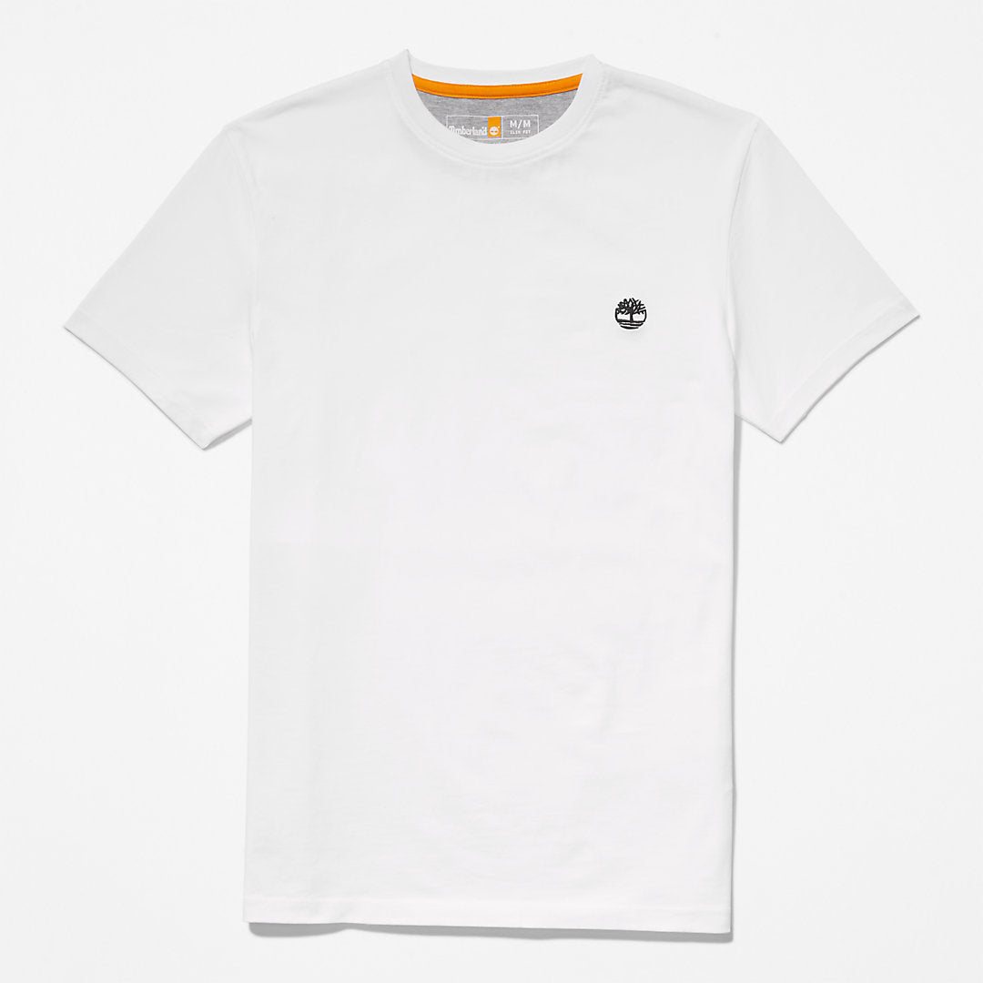 Mens Dunstan River Crew Tee for Men in White - Timberland