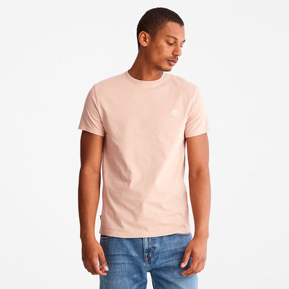 Mens Dunstan River T-Shirt for Men in Light Pink - Timberland