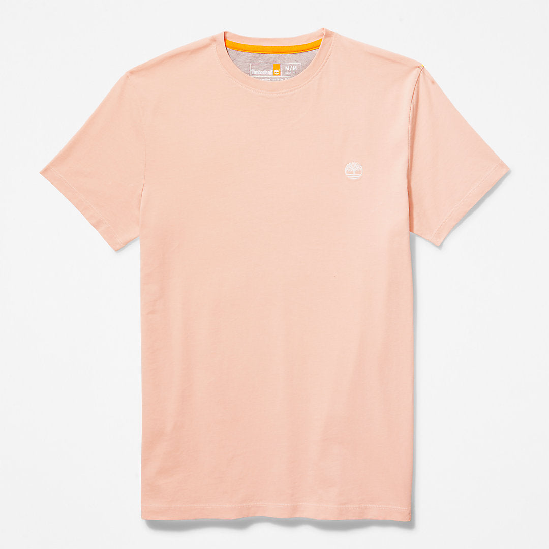 Mens Dunstan River T-Shirt for Men in Light Pink - Timberland