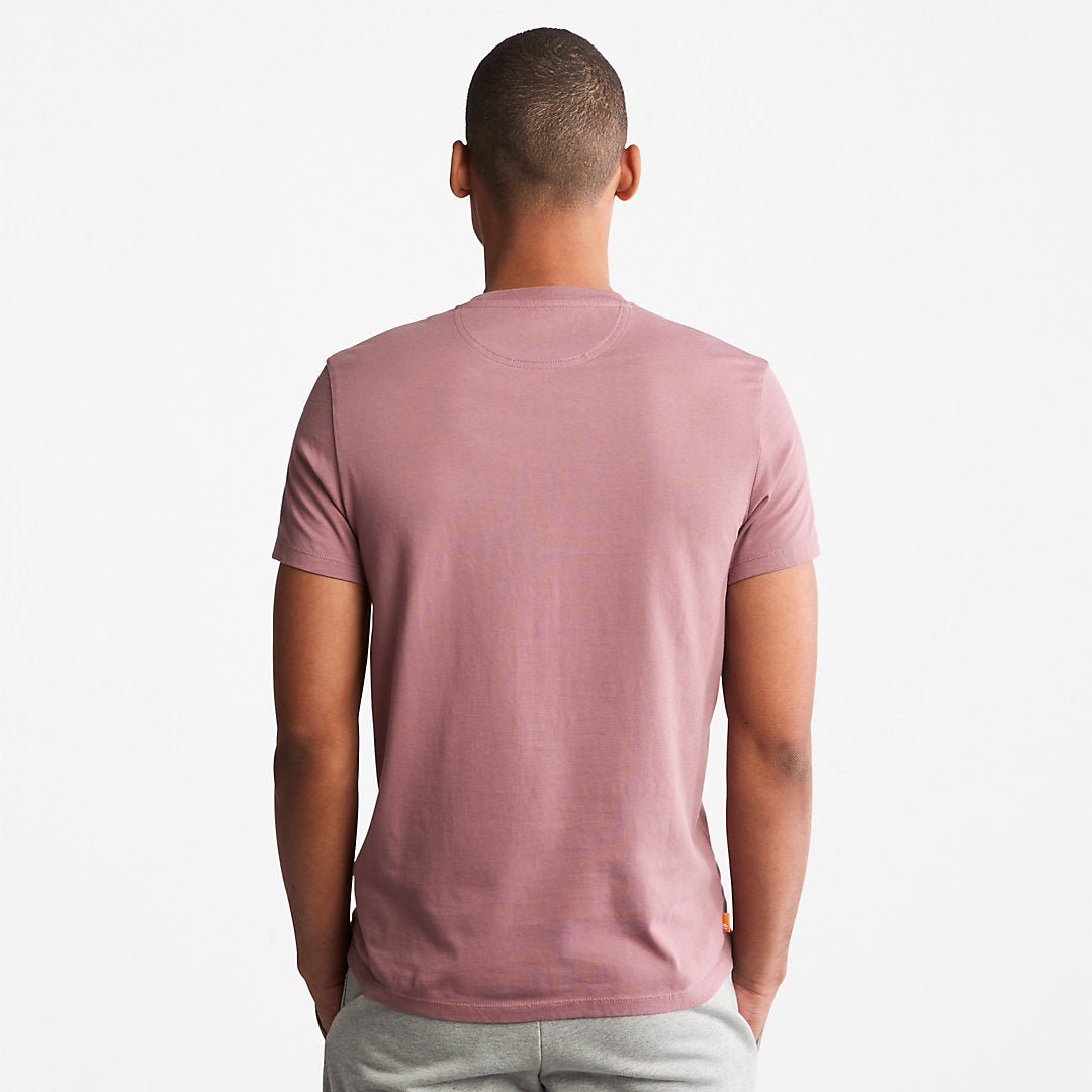 Mens Dunstan River T-Shirt for Men in Pink - Timberland