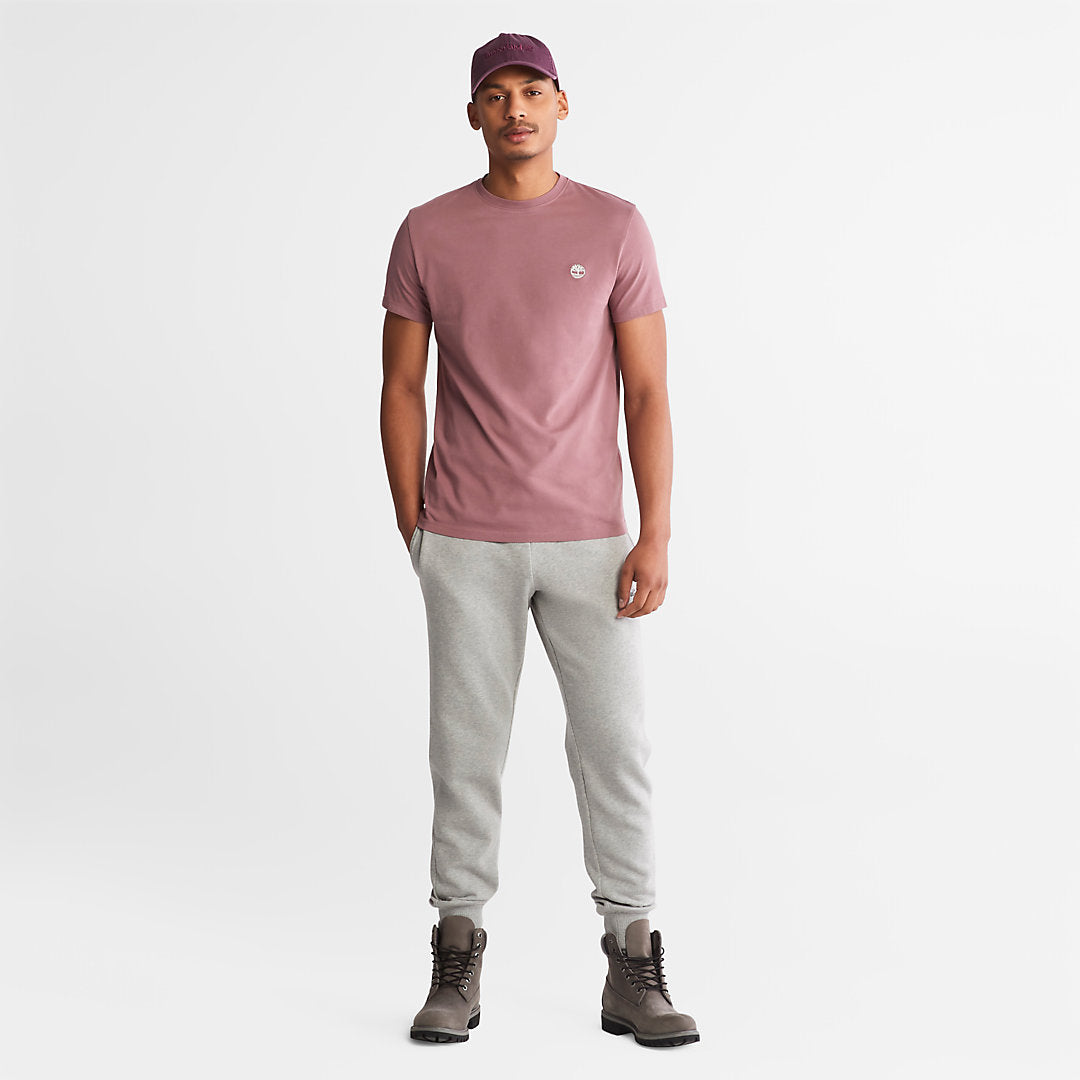 Mens Dunstan River T-Shirt for Men in Pink - Timberland