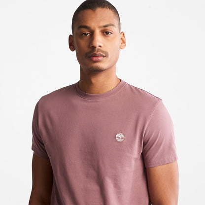 Mens Dunstan River T-Shirt for Men in Pink - Timberland