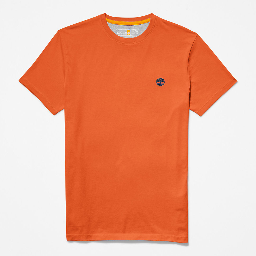 Mens Dunstan River T-Shirt for Men in Orange - Timberland