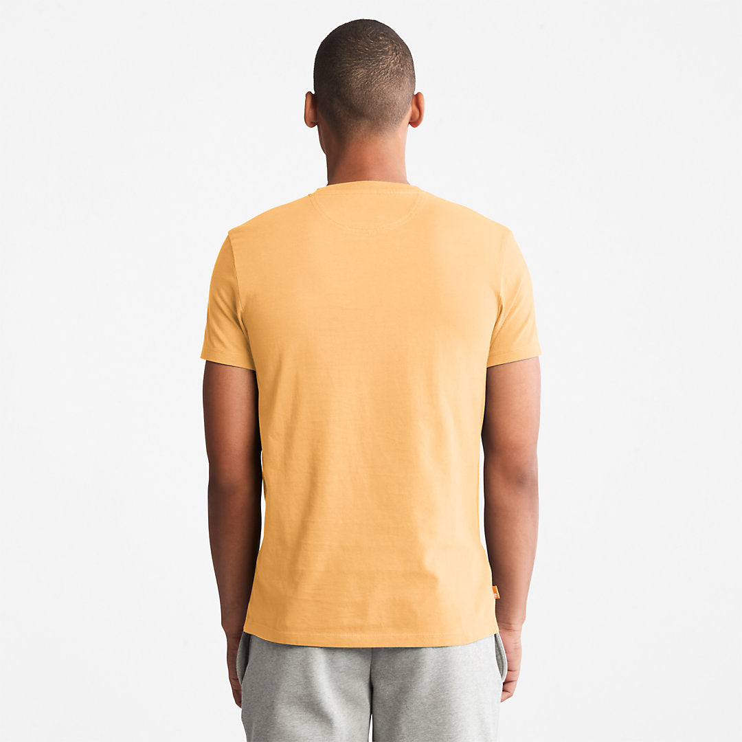 Mens Dunstan River T-Shirt for Men in Yellow - Timberland