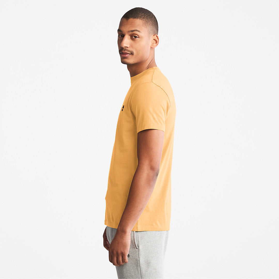 Mens Dunstan River T-Shirt for Men in Yellow - Timberland