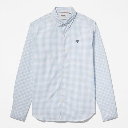 Mens Suncook River Gingham Shirt for Men in Blue - Timberland