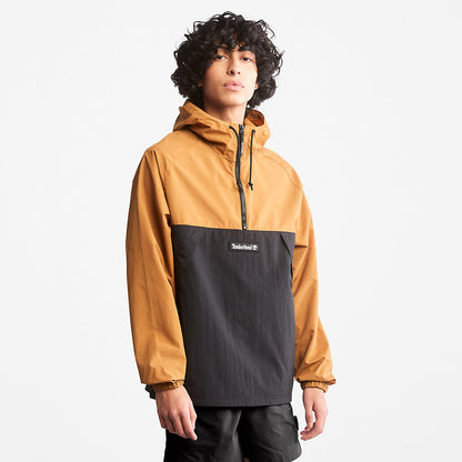 Mens Pullover Windbreaker Jacket for All Gender in Yellow - Timberland