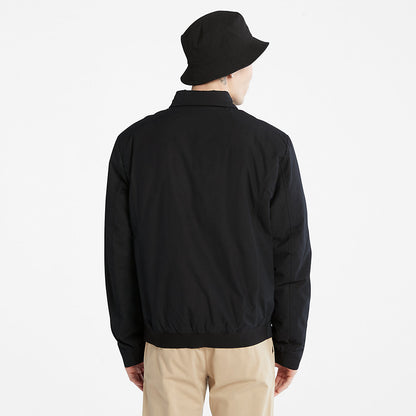 Mens Stratham Bomber Jacket for Men in Black - Timberland