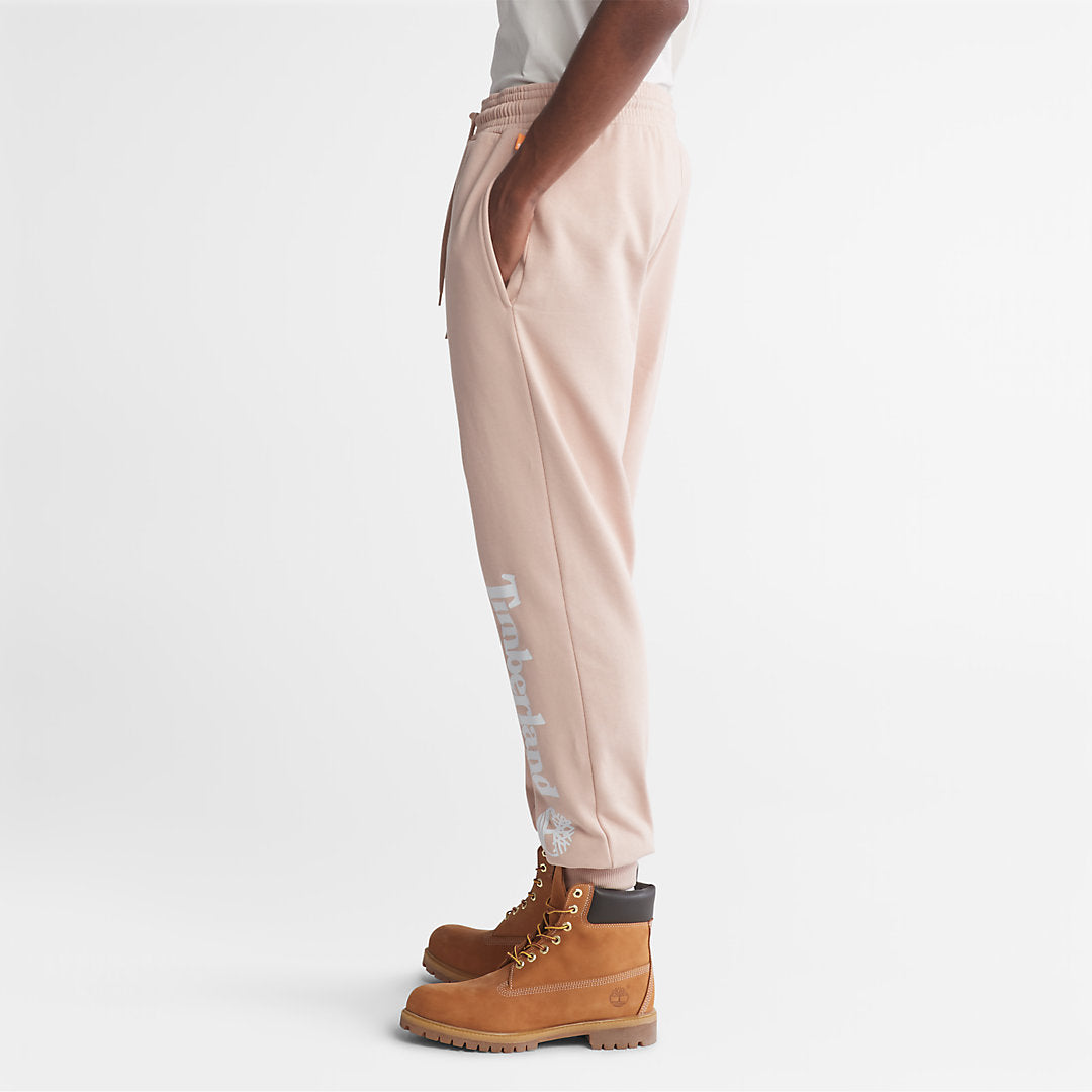 Mens Core Logo Sweatpants for Men in Light Pink - Timberland