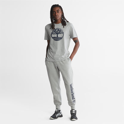 Mens Logo Sweatpants for Men in Grey - Timberland