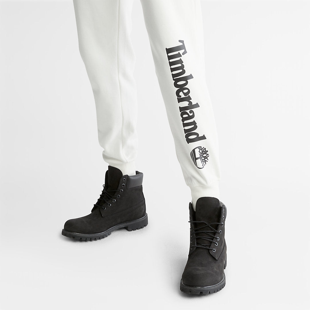 Mens Core Logo Sweatpants for Men in White - Timberland