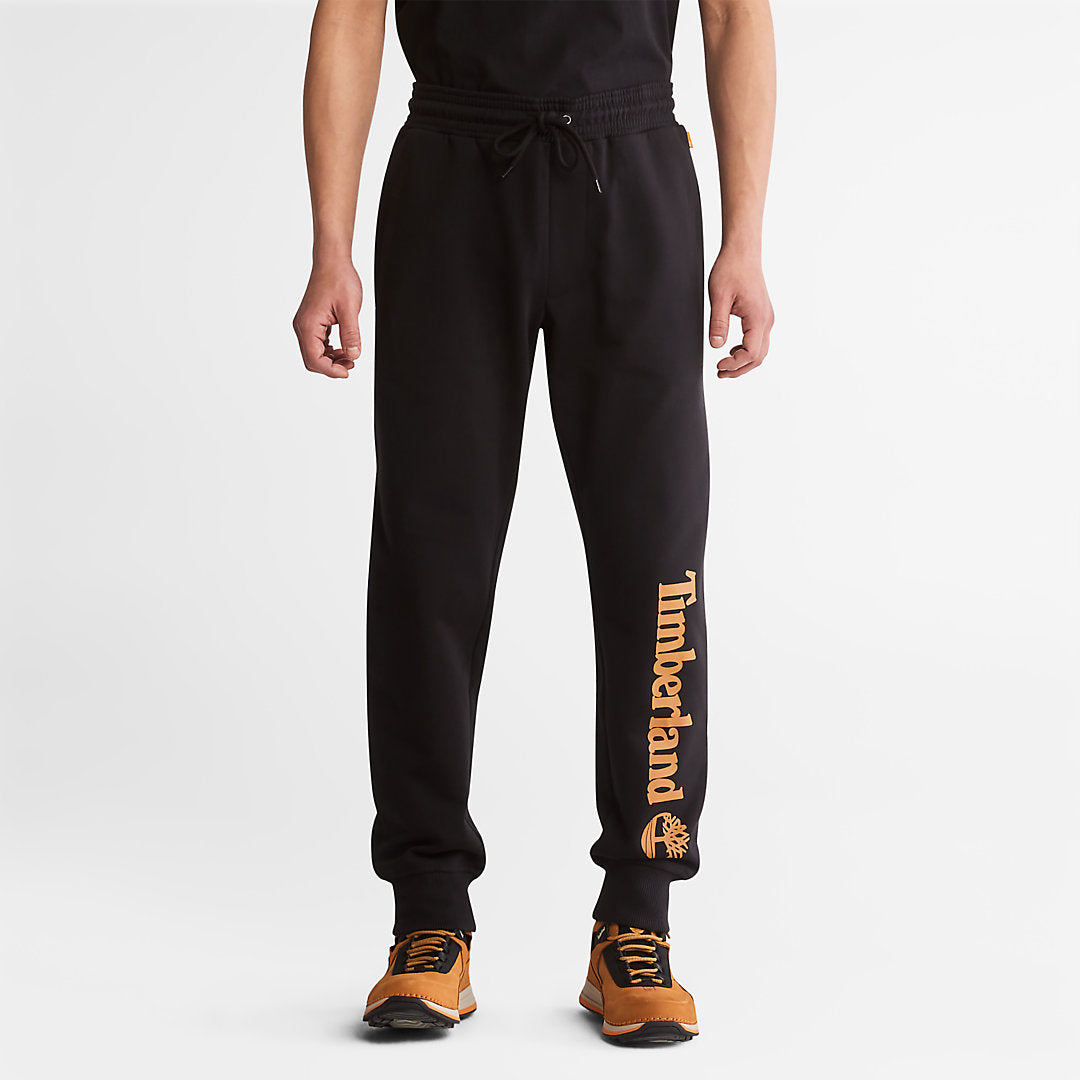 Mens Core Logo Sweatpants for Men in Black - Timberland