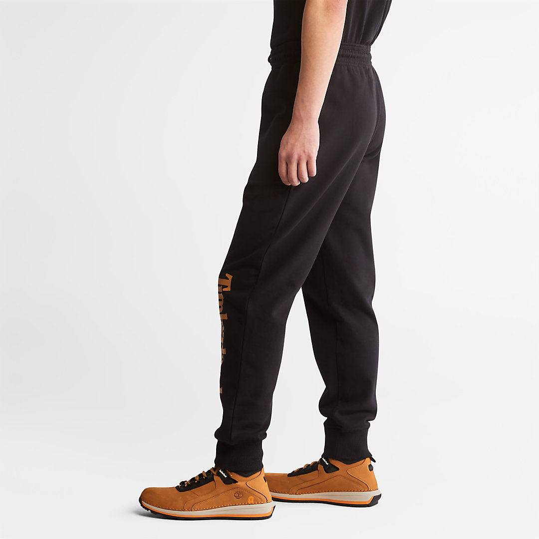 Mens Core Logo Sweatpants for Men in Black - Timberland