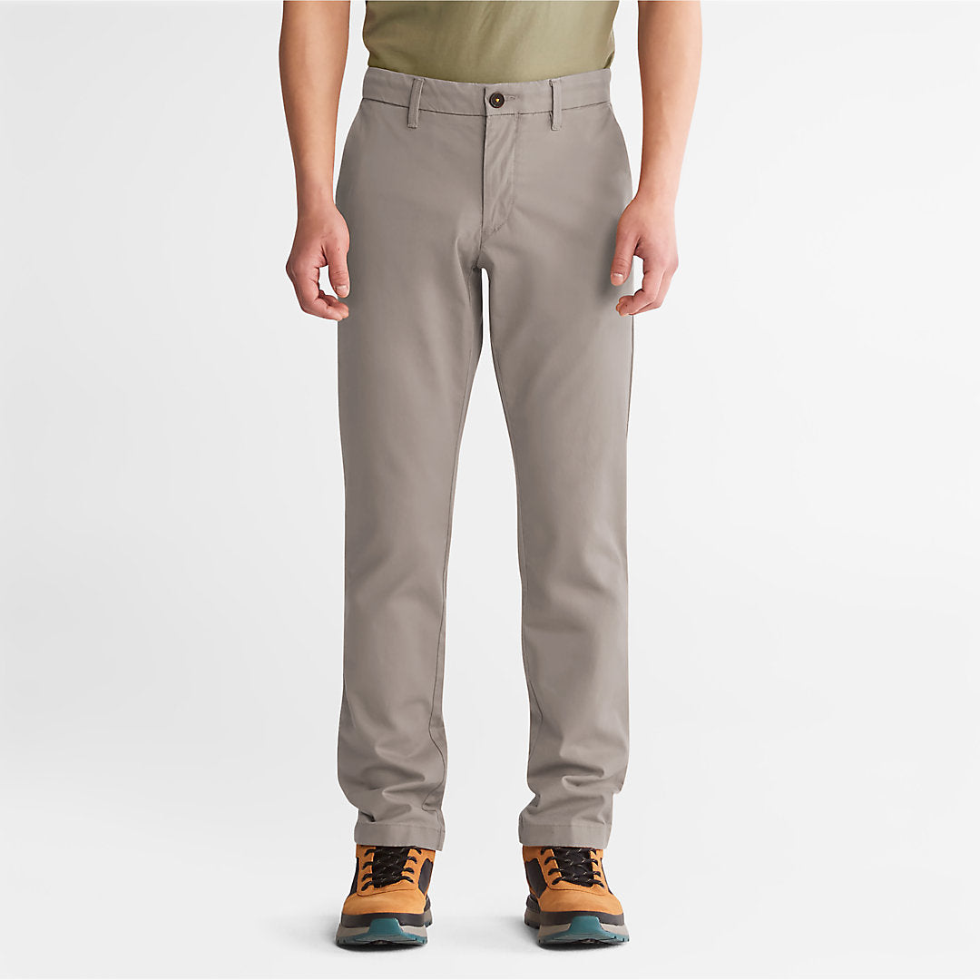 Mens Sargent Lake Stretch Chinos for Men in Grey - Timberland