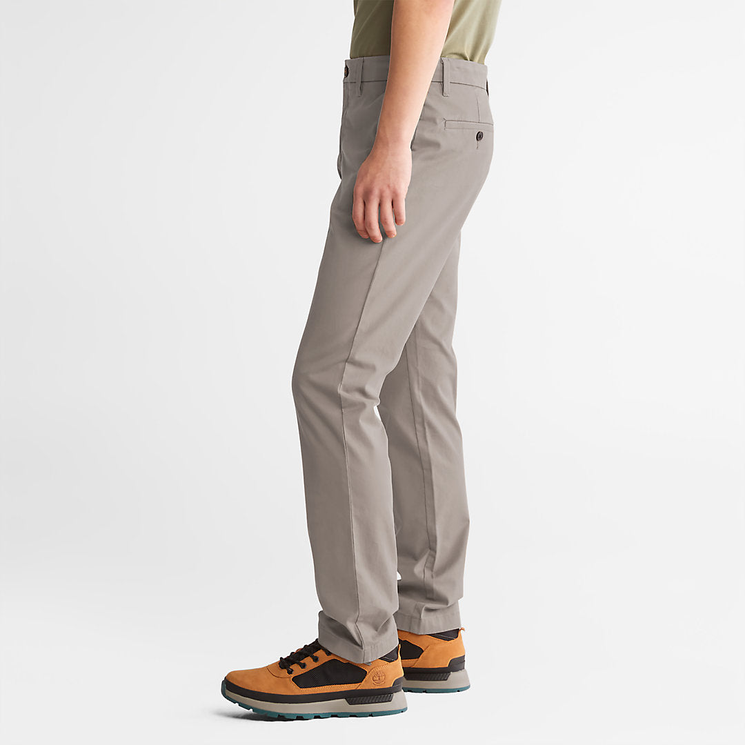 Mens Sargent Lake Stretch Chinos for Men in Grey - Timberland
