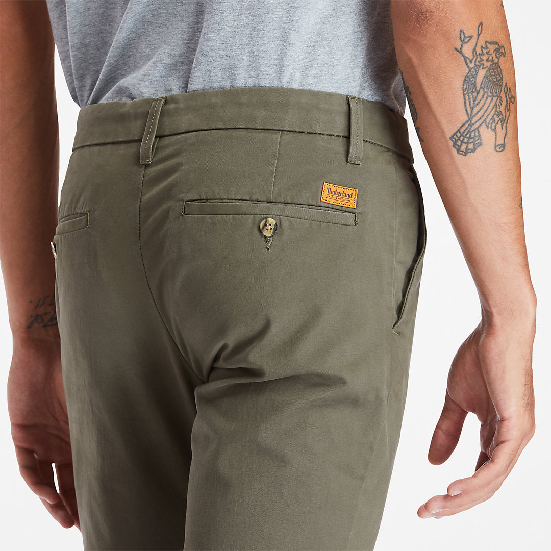 Mens Sargent Lake Chinos for Men in Green - Timberland