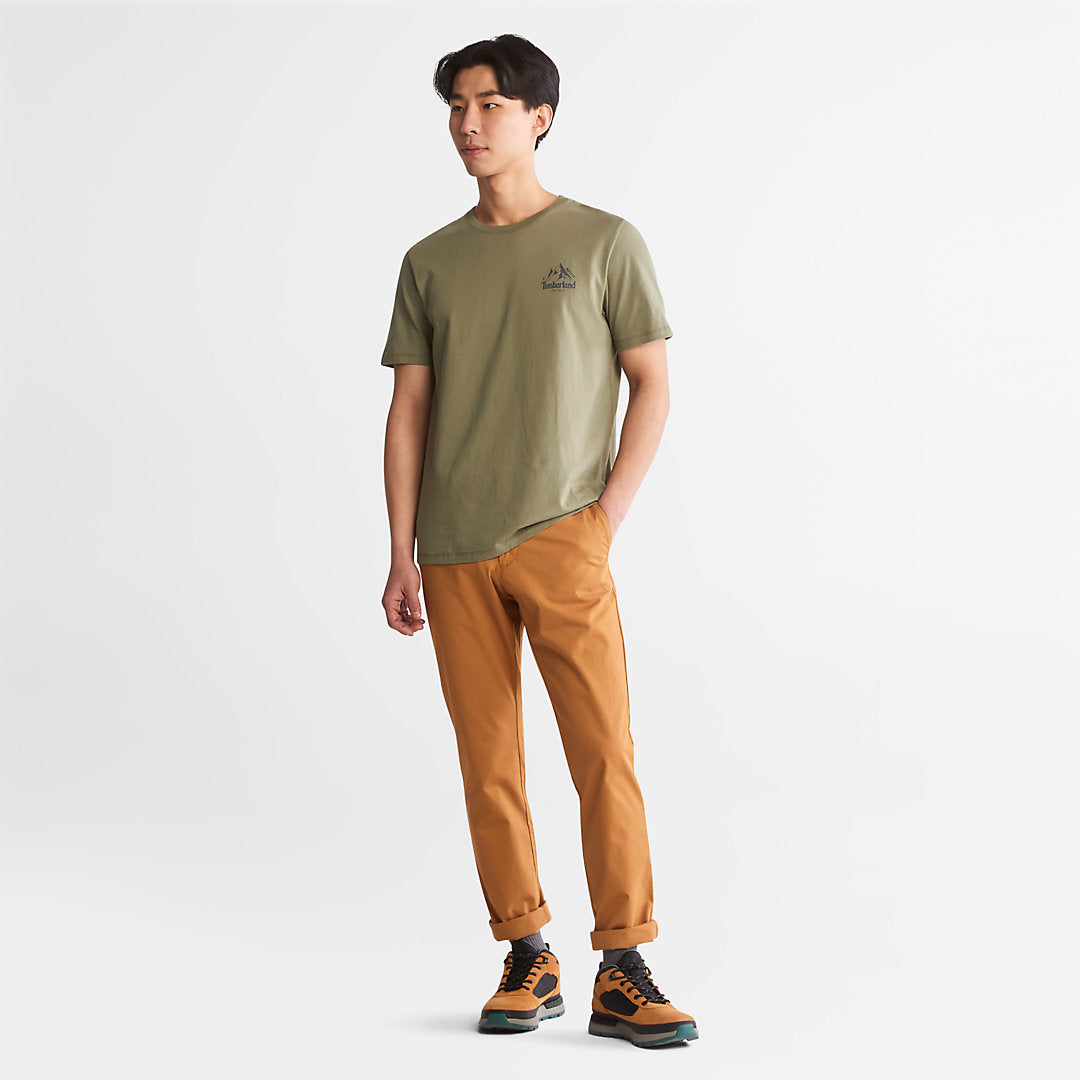 Mens Sargent Lake Chinos for Men in Yellow - Timberland