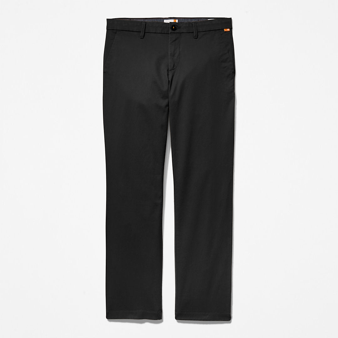 Mens Squam Lake Twill Chino Pants for Men in Black - Timberland
