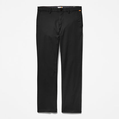 Mens Squam Lake Twill Chino Pants for Men in Black - Timberland