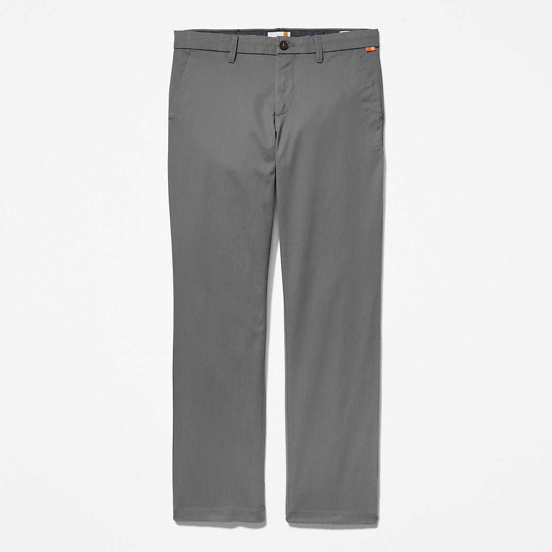 Mens Squam Lake Stretch Chinos for Men in Grey - Timberland