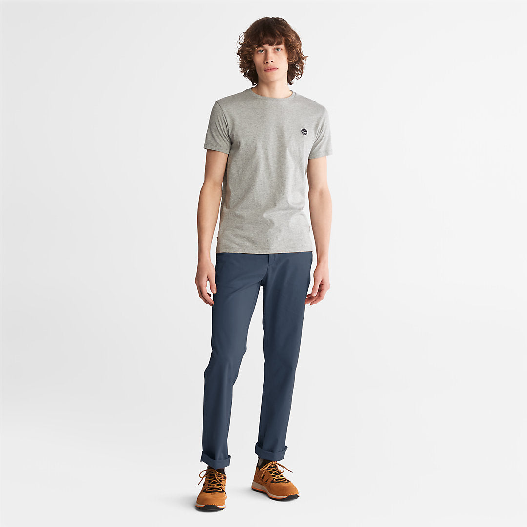 Mens Squam Lake Stretch Chinos for Men in Blue - Timberland