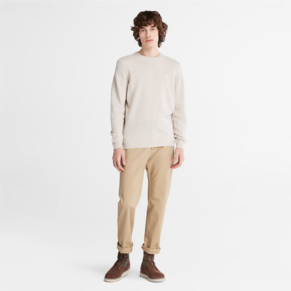 Mens Squam Lake Twill Chino Pants for Men in Khaki - Timberland