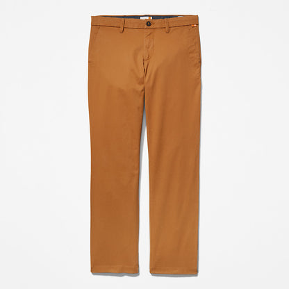Mens Squam Lake Twill Chino Pants for Men in Yellow - Timberland