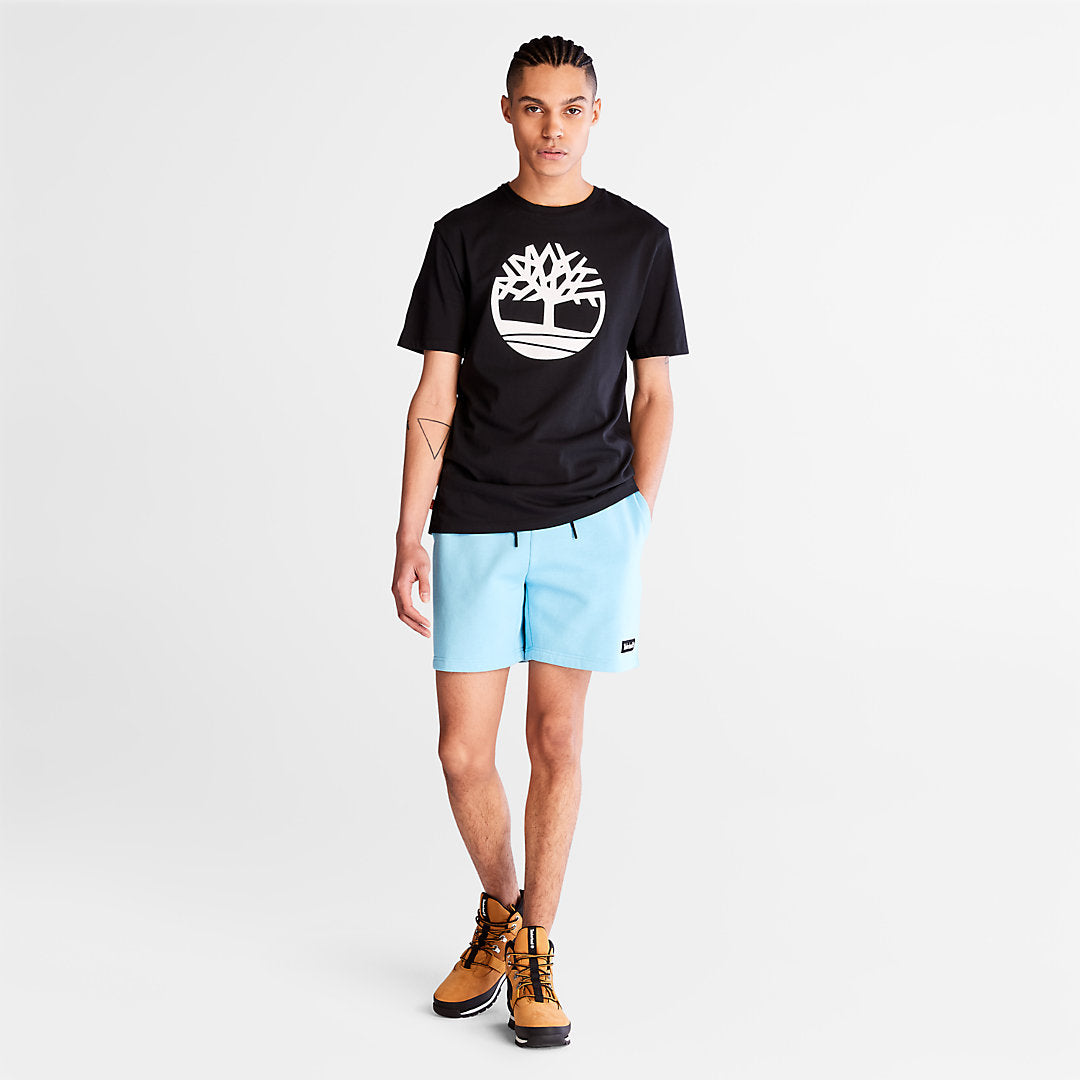 Mens Kennebec River Tree Logo T-shirt for Men in Black - Timberland