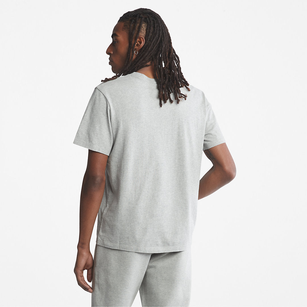 Mens Kennebec River Tree Logo T-shirt for Men in Grey - Timberland
