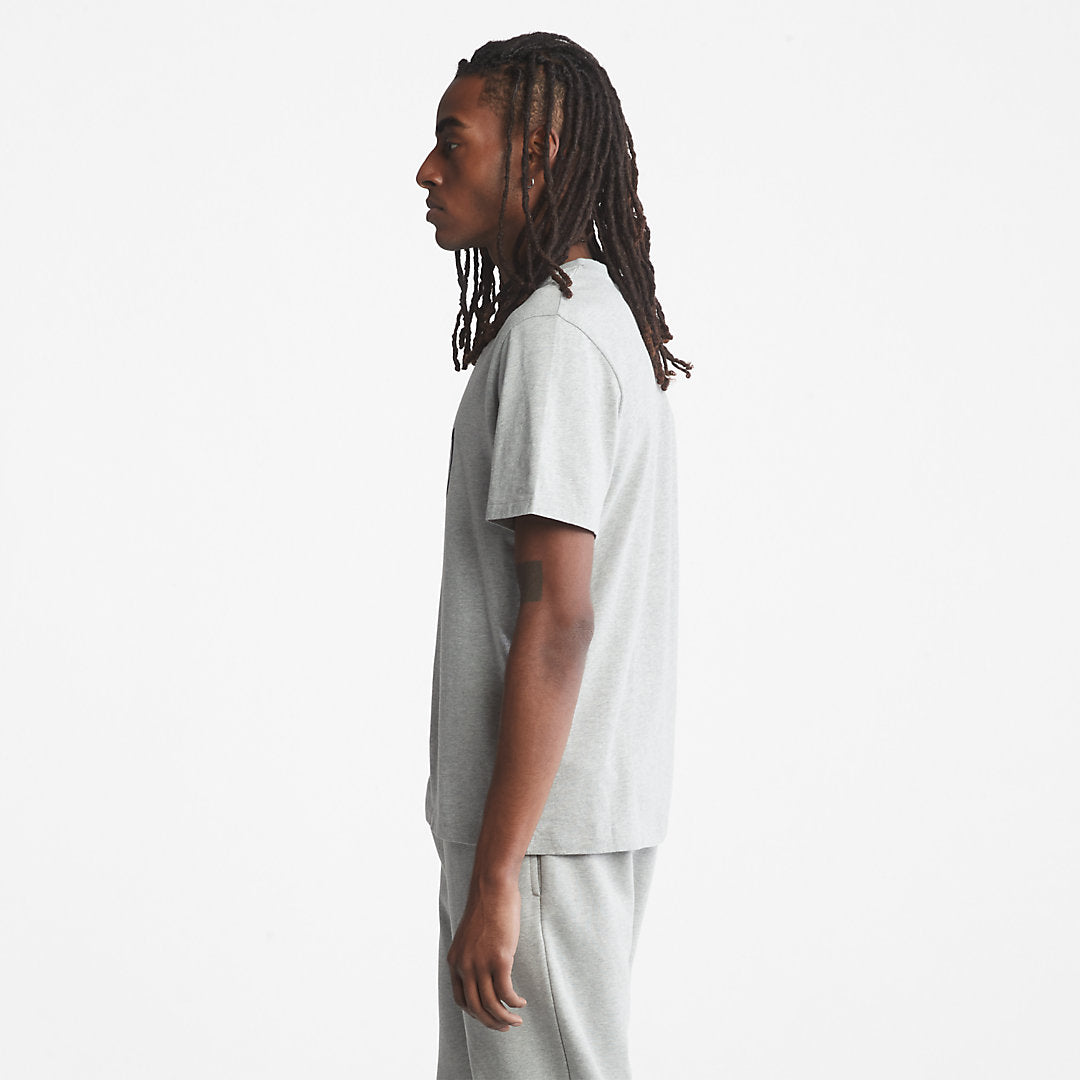 Mens Kennebec River Tree Logo T-shirt for Men in Grey - Timberland