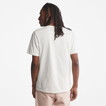 Mens Kennebec River Tree-Logo T-Shirt for Men in White - Timberland